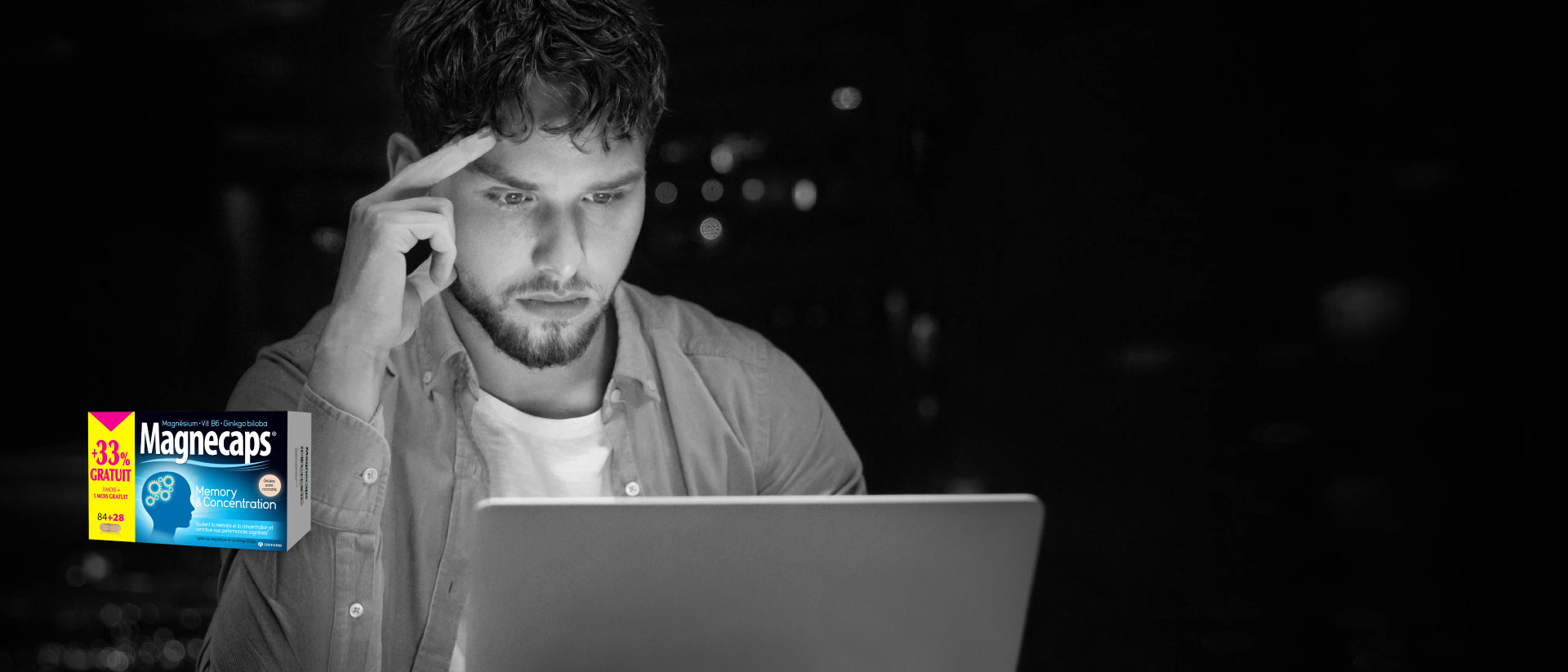 SOUTENEZ VOTRE MÉMOIRE ET VOTRE CONCENTRATION AVEC MAGNECAPS MEMORY & CONCENTRATION